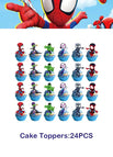 24Pcs Cake Topper / 10 pollici