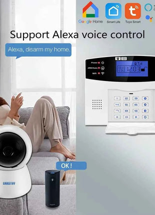 Sensore di Allarme DIY G2BT W7B W9B W3B per Sicurezza Domestica Antifurto 433MHz WiFi GSM Sistema di Allarme Wireless Controllo App Tuya Smart House