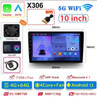 7/9/10 inch Universal Android 13 Car Radio 64G Autoradio android 2 Din car radio GPS BT Central Multimedia Smart car systems