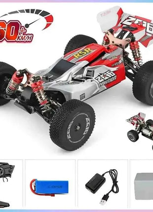 WLtoys 144010 144001 75KM/H 2.4G RC Car Brushless 4WD Electric High Speed Off-Road Remote Control Drift Toys for Children Racing