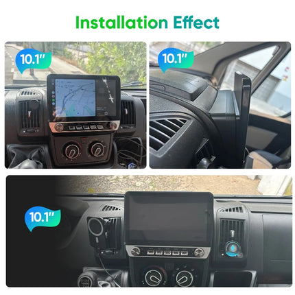 Junsun 10.1" WirelessCarplay AndroidAuto Car Radio for Fiat Ducato Jumper2 2011-2022 radio with button Bluetooth GPS Navi 4G DSP