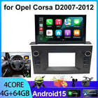 Android Car Radio Stereo for Opel Corsa D 2007-2012 with CarPlay AndroidAuto IPS Multimedia Player Navigation BT5.0 WiFi