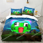 Cartoon Funny Play Unspeak.able Comfortable Duvet Quilt Cover Pillowcase Bedding Set Children Bedroom Decoration Home Textile