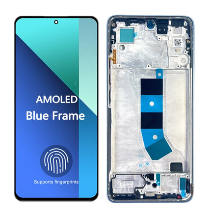 6.67 ''AMOLED Display Per Xiaomi Redmi Nota 13 4G Display LCD Touch Screen Digitizer Per Redmi Nota 13 4G Display LCD di Ricambio