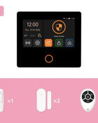 Staniot WiFi 4G sistema di sicurezza domestica protezione di sicurezza Wireless Tuya Smart Home sensori di allarme sirena integrata funziona con Alexa,Supporta il kit antifurto per il telecomando dell'app