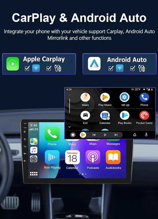Podofo 4G CarPlay Android Radio For Chevrolet Spark 2011-2014 Car Intelligent System 2din GPS Stereo Head Unit Multimedia Player