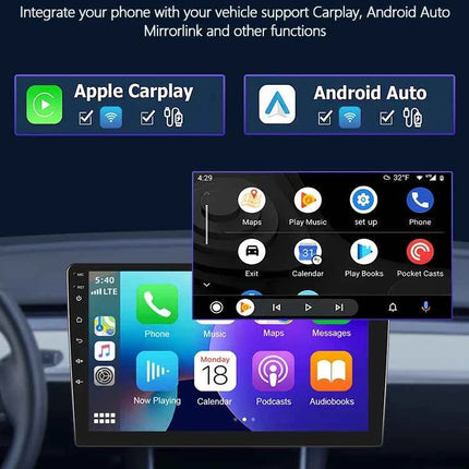 Podofo 4G CarPlay Android Radio For Chevrolet Spark 2011-2014 Car Intelligent System 2din GPS Stereo Head Unit Multimedia Player
