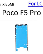 Per Xiaomi Poco F5 F6 M6 X6 Pro Mi Civi 1S 2 3 4G Display LCD Schermo Posteriore Della Copertura Dell'alloggiamento Adesivo Nastro Colla Parti