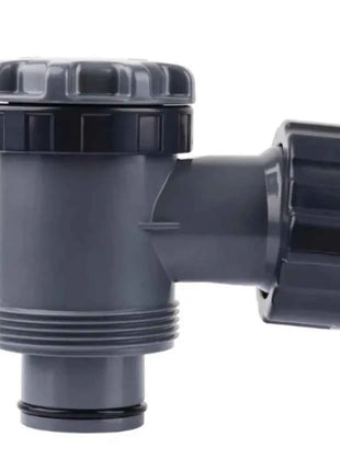Valvola a Stantuffo On/Off per Piscina, Connessione Filtro Pompa 38mm, per Bestway e INTEX, Accessori di Ricambio per Giardino Esterno