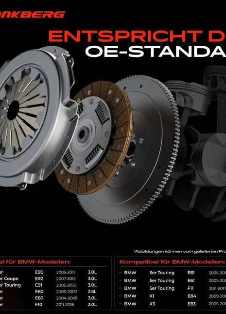 Kit Frizione Frankberg 1x per BMW Serie 3 E90 330i, Serie 5 E60 F10, X1 E84, X3 E83 21207545335