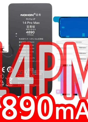 NOHON  High Capacity Phone Battery for iPhone 13 13Pro 12 Pro 11 X XR XS 12Mini 13PM 15Pro MAX 14 SE SE2 SE3 Replacement Bateria