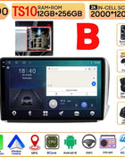 Android 16 GPS Navigation For Peugeot 2008 208 Series 2012 - 2018 Carplay Car Radio Multimedia Player Stereo Video BT 2k Screen