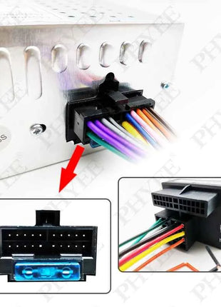 Adattatore per cablaggio radio da 20 pin a quadlock, connettore femmina quad lock 40 pin, per Volkswagen Seat Skoda BMW Ford