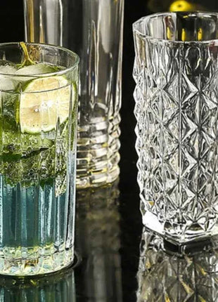 Bicchiere Alto da Bar per Cocktail Soda Birra Succo e Long Drink - Hi Wave Glass