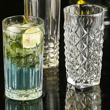 Bicchiere Alto da Bar per Cocktail Soda Birra Succo e Long Drink - Hi Wave Glass