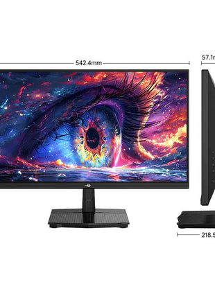 TITAN ARMY P2418C Office Monitor, 23.8 inch 1920*1080 16:9 CSOT IPS Screen, 144Hz, HDR400, 6 Scenario Modes, Supports VESA Mount