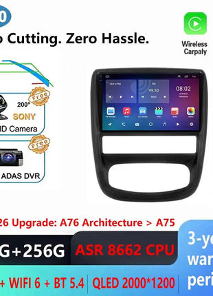 Android 16 For Renault Duster 1 2010 2011 2012 2013 2014 2015 Car Radio Multimedia Player Navigation Carplay Stereo BT Head Unit