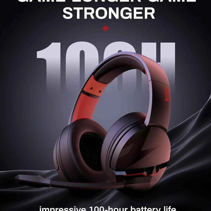 Acer K2 Wireless Headsets Gamer 100H Battery Dynamic 50mm Drivers Clear Voice Mic Bluetooth Gaming Headphone for PC PS4 Earphone