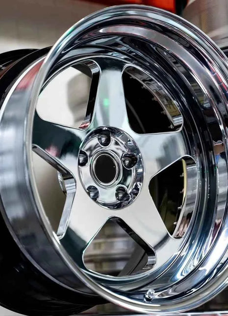 17 18 20 22 pollici 2 pezzi cerchi concavi profondi forgiati 5x114.3 5x130 4x100 ruota cromata per Audi BMW Mercedes Benz porsche