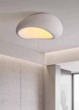 Plafoniera a LED giapponese Wabi Sabi Nido di uccello creativo Lampada da studio per bambini Lampada da camera da letto Home Deco Lampada a sospensione a soffitto per soggiorno