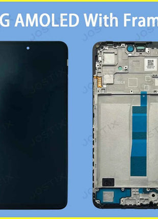6.67" AMOLED For Xiaomi Redmi Note 12 4G 5G LCD Display Touch Screen Digitizer For Redmi Note 12 LCD 22111317G 23028RA60L Screen