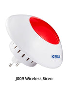 KERUI W184 4G WiFi GSM Alarm System Wireless Unit Home Tuya Smart APP Control Anti-Theft Motion Sensor Alexa Support Motion Sensor