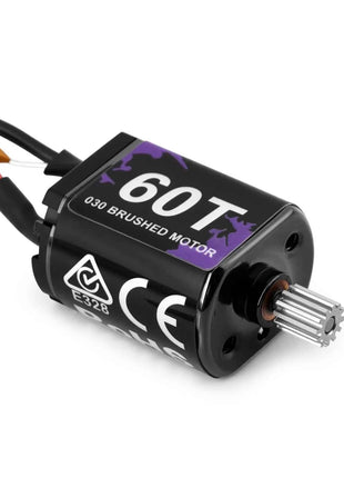 INJORA 60T 030-Size Brushed Motor for 1/30 Axial SCX30 (2-Pack)