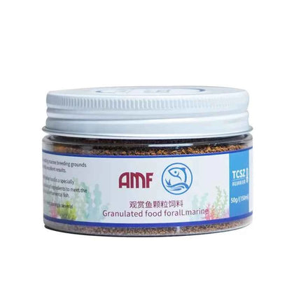 AMF Zebrafish, Guppy, Angelfish & Tetra Fish Food - Co-branded High-Nutrition Micro Pellets for All Small Tropical Fish