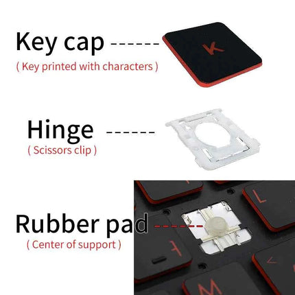 Replacement Keycap Key For Lenovo Asus Hp Toshiba Samsung Acer Sony Xiaomi Huawei IBM Msi All Series Laptop Keyboard KEY & Clips