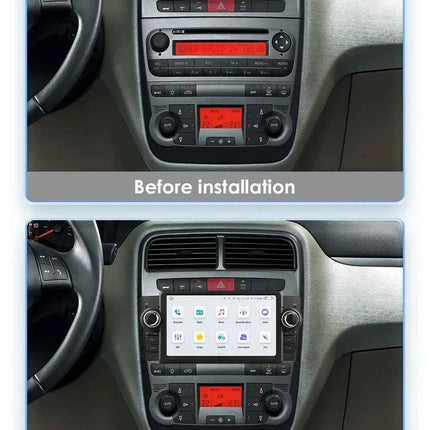Android Car Radio For FIAT Grande Punto Linea 2007-2012 Multimedia Video Player Navigation stereo GPS Carplay Octa Core 7862