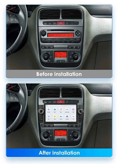 Android Car Radio For FIAT Grande Punto Linea 2007-2012 Multimedia Video Player Navigation stereo GPS Carplay Octa Core 7862