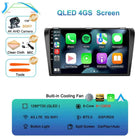 Android 16  video Player Car Radio For Mazda 3 2004 - 2009 2din with BOSE Multimedia Carplay Stereo GPS Head Unit WIFI+4G