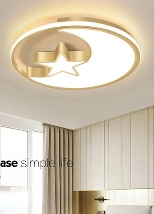 Lampada da Soffitto LED Moderna con Telecomando, Illuminazione per Interni, Decorazione per Soggiorno, Camera da Letto, Studio e Cameretta