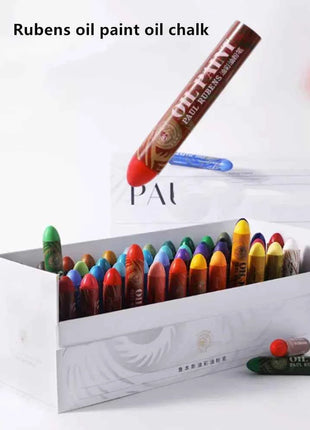 Single Rubens Oil Pastels Oil Chalk Super Soft Oil Painting Stick Art Supplies Painting Overlapping Color Embellishing Crayon