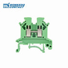 10Pcs UK 2.5 Terminal Block UK2.5B Screw Connection Connect Strip 2.5B 2.5mm² Cable Electrical Din Rail Wire Connector