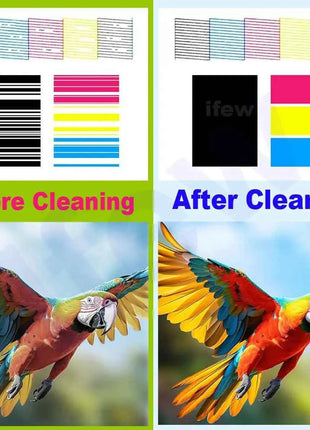 100ML Inkjet Printer Head Cleaning Kit Compatible With Epson Hp Brother Canon Nozzle & Printhead Cleaner For Printers Head Clean