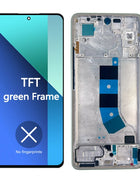 6.67'' AMOLED Display For Xiaomi Redmi Note 13 4G LCD Touch Screen Digitizer For Redmi Note 13 4G LCD Replacement
