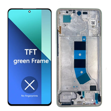 6.67 ''AMOLED Display Per Xiaomi Redmi Nota 13 4G Display LCD Touch Screen Digitizer Per Redmi Nota 13 4G Display LCD di Ricambio