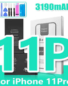 XDOU 2026 NEW Battery For iPhone 7 8 6S 6 Plus X XR 11 11Pro Xs Max High Capacity Phone Bateria + Free Tools