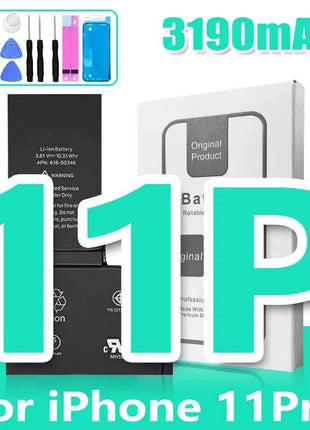 XDOU 2026 NEW Battery For iPhone 7 8 6S 6 Plus X XR 11 11Pro Xs Max High Capacity Phone Bateria + Free Tools