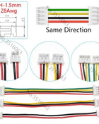5/10 Pz JST ZH-1.5mm Passo Maschio Connettore Con Filo 100/200/300mm Cavo 2/3/4/5/6/7/8/9/10P Spille Ponticello Linea Per Arduino