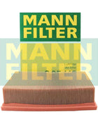 Filtro Aria MANNFILTER C25146 ESR4238 LR027408 per LAND ROVER Defender Cabrio (L316) 2.5 Td5 4x4 98-16, Discovery, Freelander