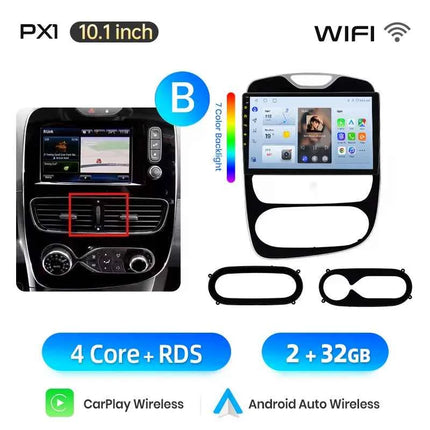 AWESAFE 10" Android Radio For Renault Clio 4 2012-2019 Wireless CarPlay GPS Navigation 4G CAN-BUS Plug and Play Autoradio DSP BT