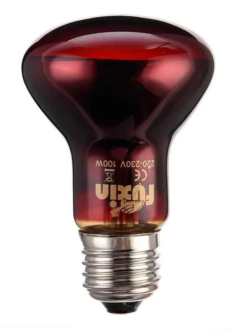 220-240V E27 Poultry Heating Bulb 100/75/60W Infrared Insulation Heating for Reptiles Plants Amphibians Pets Livestock