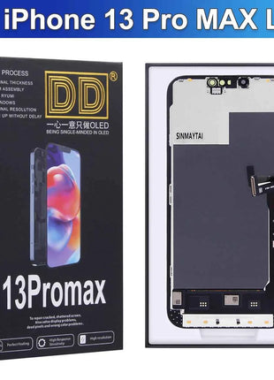 DD OLED LCD Display For iPhone 12 13 14 15 16 16e Pro Max Plus Mini LCD Display Touch Screen Digitizer Assembly Replacement