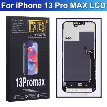 DD OLED LCD Display For iPhone 12 13 14 15 16 16e Pro Max Plus Mini LCD Display Touch Screen Digitizer Assembly Replacement