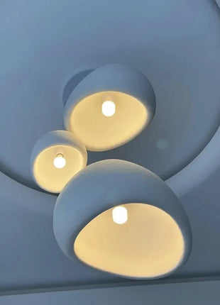 Lampada a sospensione a 3 teste Wabi Sabi moderna sala da pranzo cucina lampadario a soffitto decorazioni per la casa camera da letto soggiorno loft lampada a sospensione