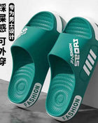 Pantofole da uomo di grandi dimensioni 48-49 Pantofole da casa estive con suola piatta per donna Uomo Open Toe Trend Slides Coppia scarpe da spiaggia leggere Sandali