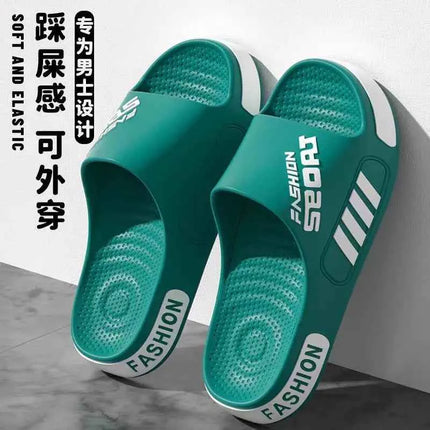 Pantofole da uomo di grandi dimensioni 48-49 Pantofole da casa estive con suola piatta per donna Uomo Open Toe Trend Slides Coppia scarpe da spiaggia leggere Sandali