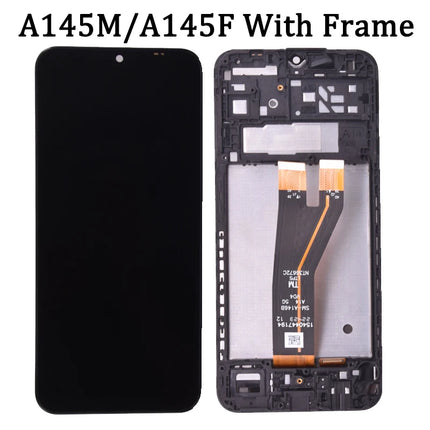 Display LCD da 6.6'' per Samsung A14 4G A145R A145M A145M A145M A145P, Schermo Touch con Digitalizzatore per Samsung A145